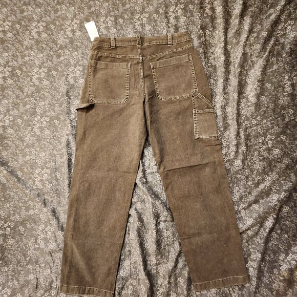 Albercrombie & fitch, brown womens jean 31W 30L LOOSE - Picture 2 of 3